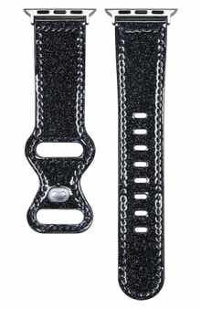 Callie Glitter Leather Apple Watch® Watchband