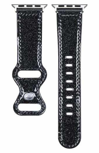 Callie Glitter Leather Apple Watch® Watchband