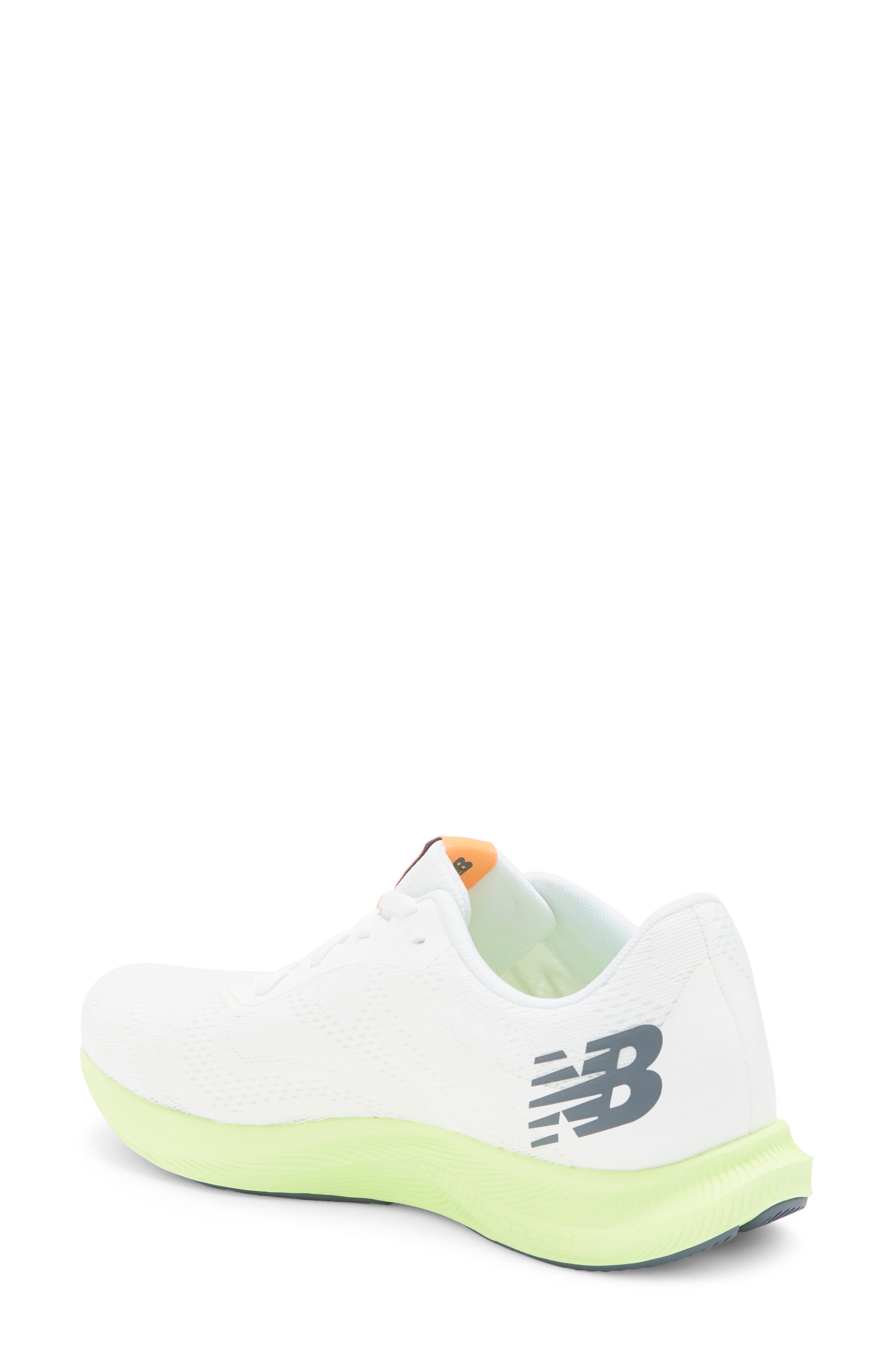 New Balance Propel Running Shoe, Alternate, color, White/ Bleached Lime Glo
