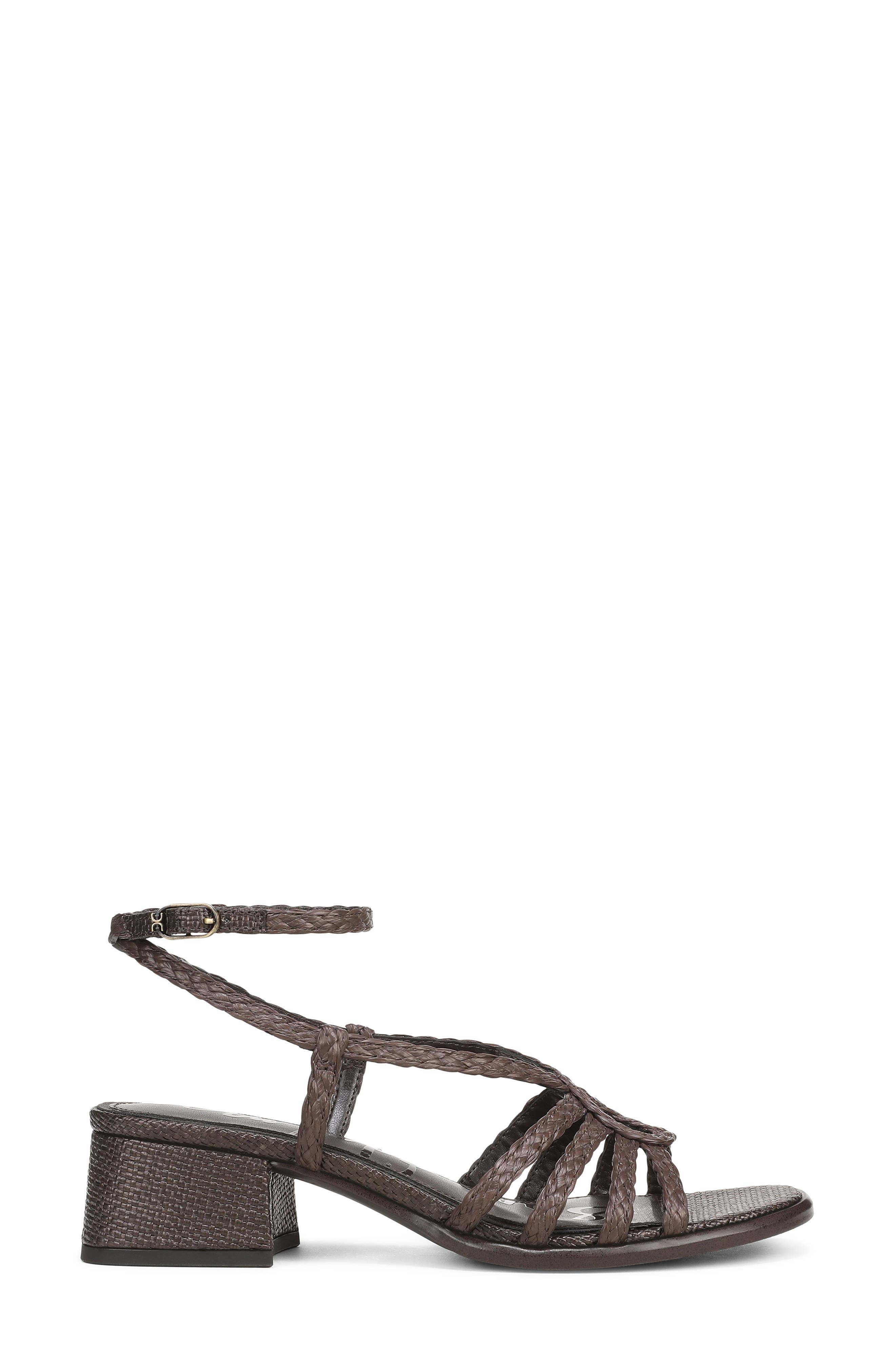 Fletcher Ankle Strap Sandal, Alternate, color, CAFÉ NOIR