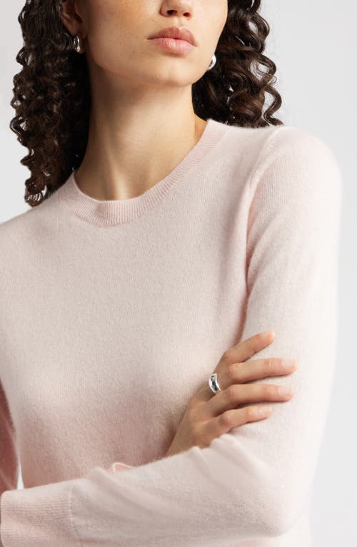 Nordstrom Cashmere Crewneck Sweater In Pink