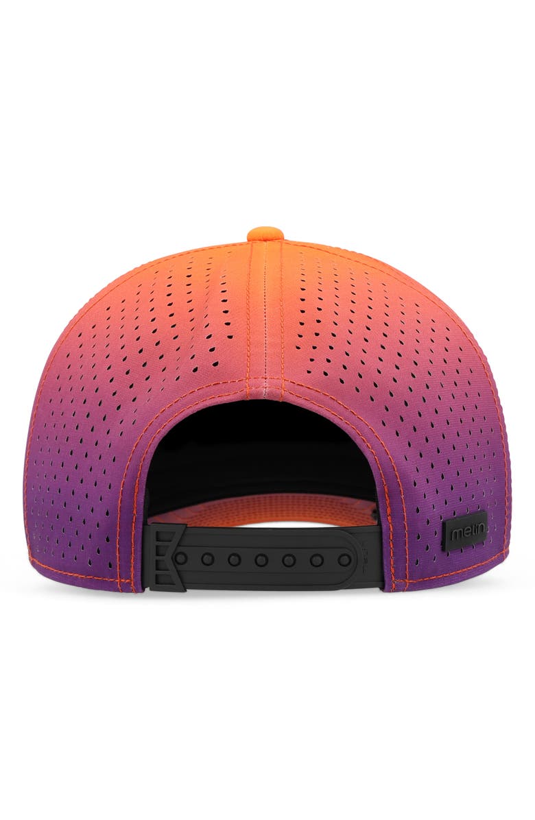 Melin Odysea Sunset Wavez Hydro Snapback Ball Cap, Alternate, color, Sunset
