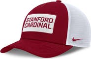 Nike Men's Nike Cardinal/White Stanford Cardinal 2025 On-Field Rise Patch Trucker Adjustable Hat