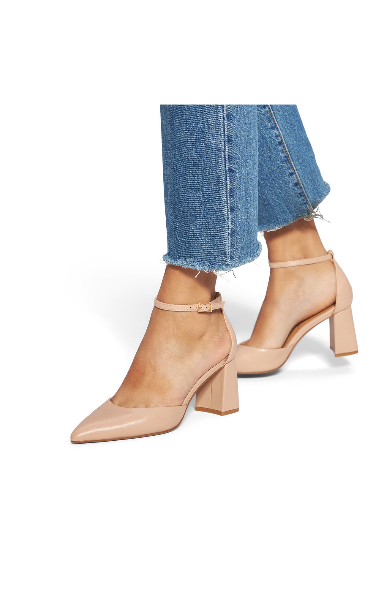 Jan Ankle Strap Pointed Toe Pump - image 4