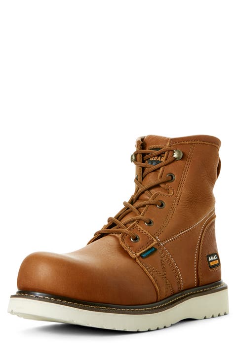 Rebar Wedge 6-Inch Waterproof Work Boot (Men)