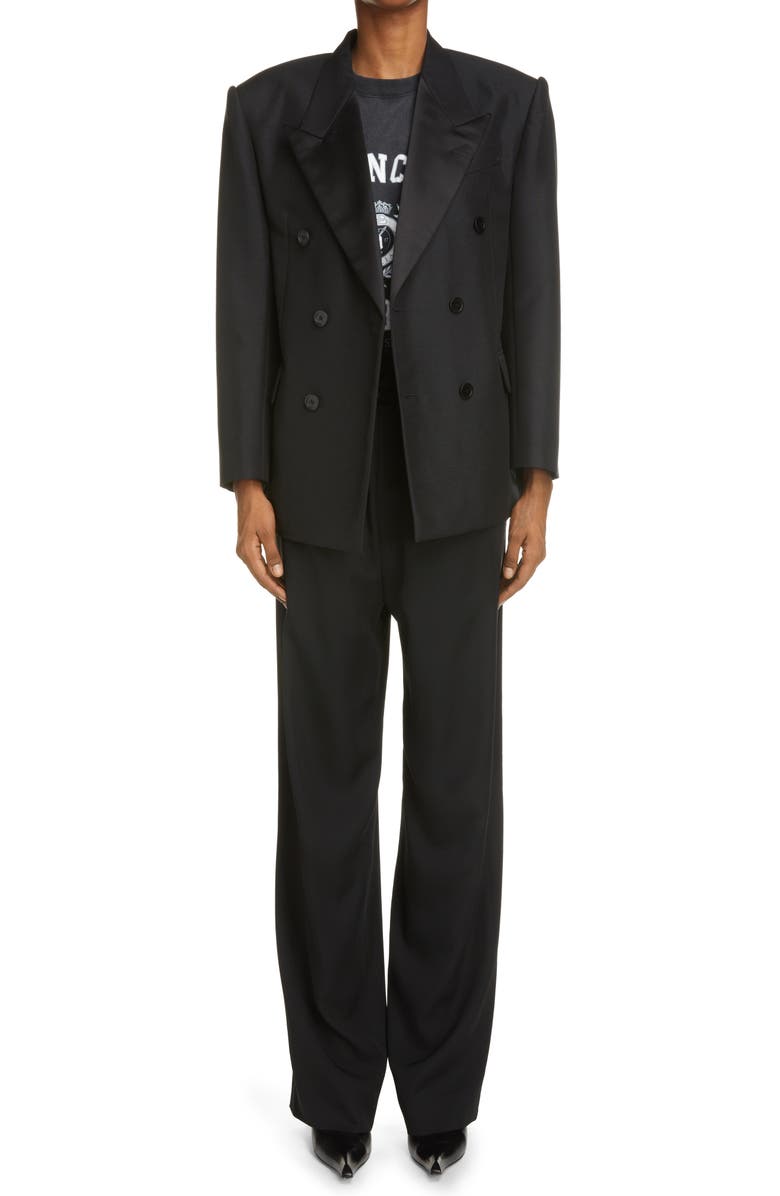 Balenciaga College Graphic Tee, Alternate, color,