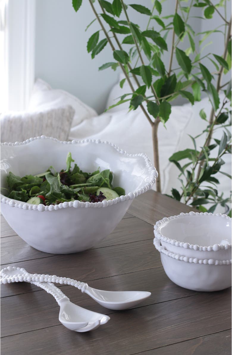 BEATRIZ BALL Collection Vida Alegria Large Bowl, Alternate, color, White