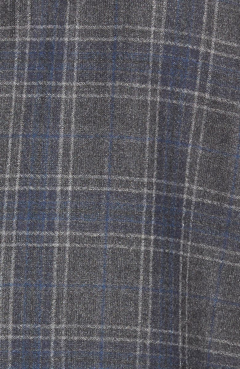 Ted Baker London 'Jones' Trim Fit Plaid Wool Sport Coat, Alternate, color, 