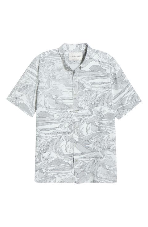 Sea Sketch Button-Down Shirt