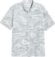 Tori Richard Sea Sketch Button-Down Shirt