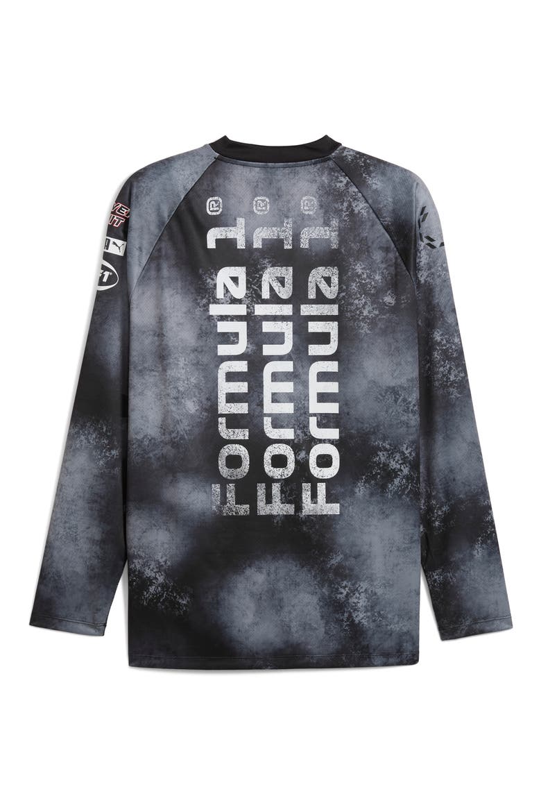 Formula 1® Long Sleeve Graphic T-Shirt, Alternate, color, PUMA BLACK