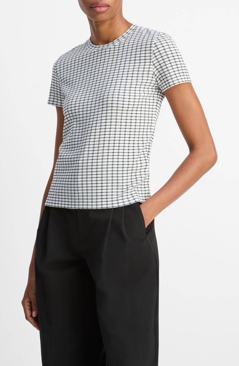 Vince Crew Knit Top, Alternate, color, Black Combo