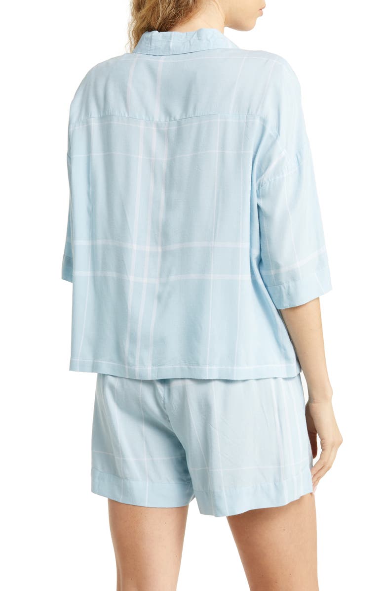 Papinelle Plaid Relaxed Fit Short Pajamas, Alternate, color,