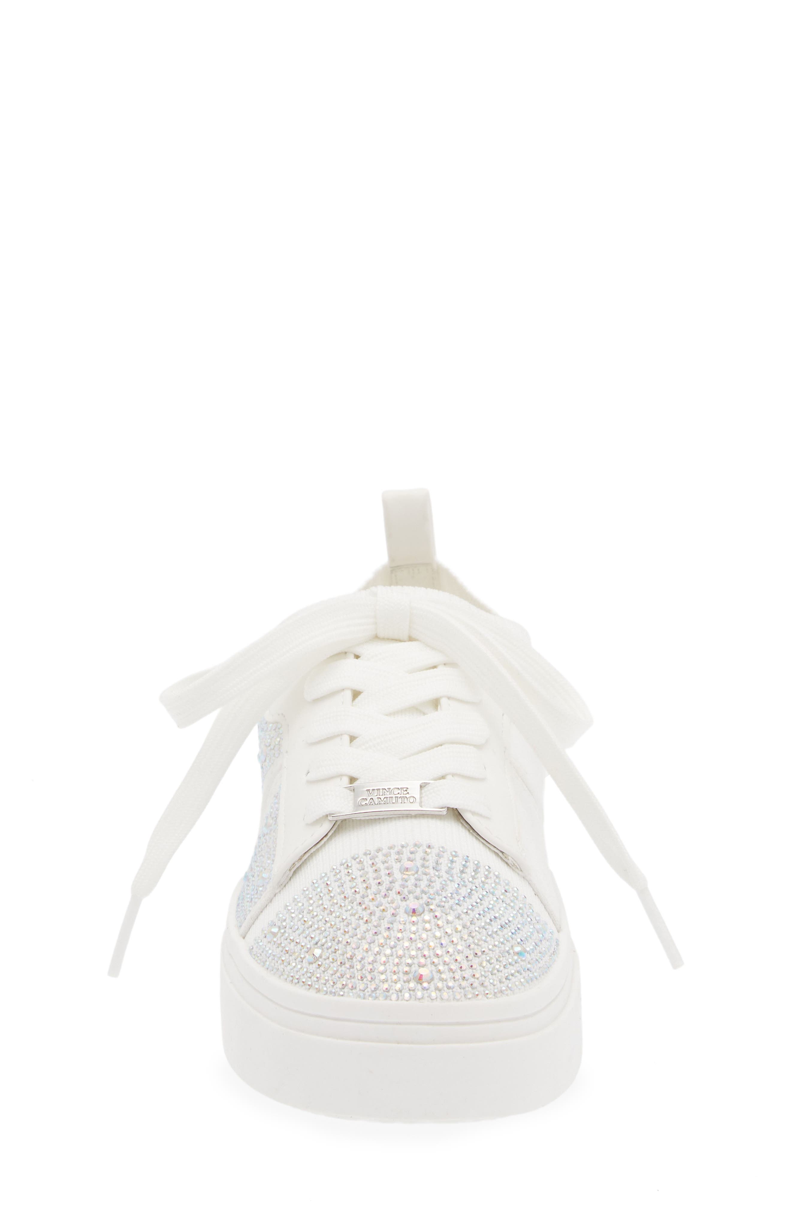 Vince Camuto Kids' Rhinestone Sneaker, Alternate, color, 