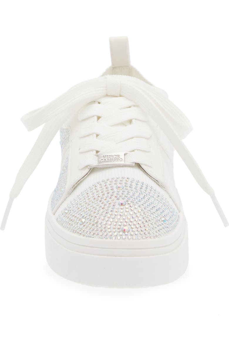 Vince Camuto Kids' Rhinestone Sneaker, Alternate, color,