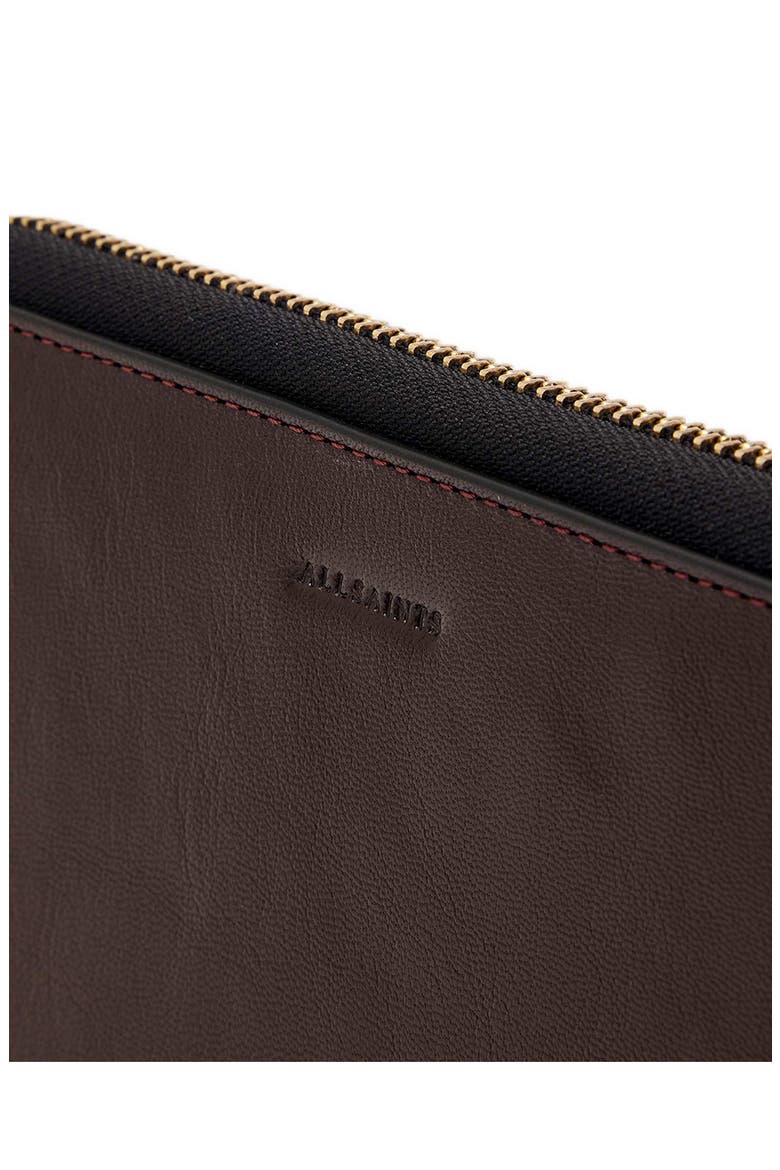 Lena Zip Wallet, Alternate, color, BURNT UMBER RED
