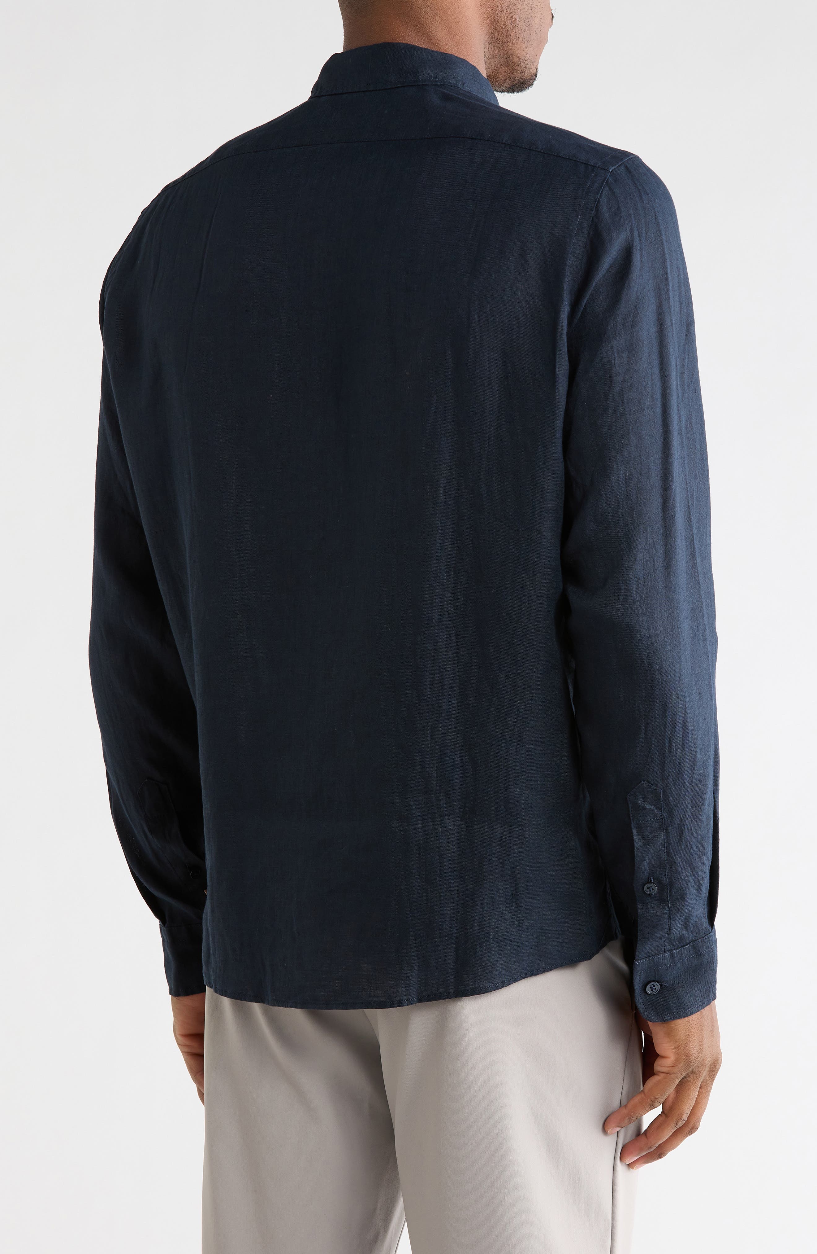 Liam Linen Button-Up Shirt - image 2
