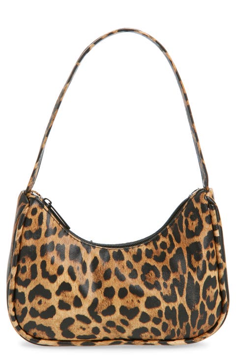 Kids' Leopard Print Shoulder Bag