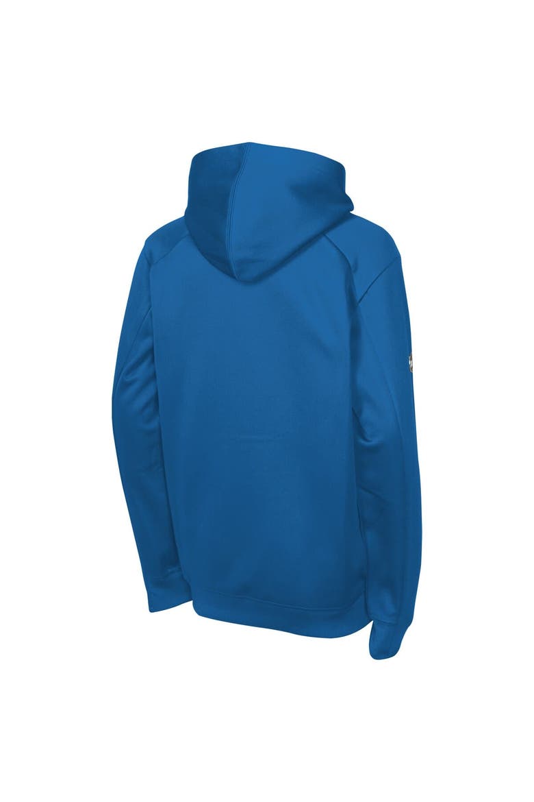 Youth Fanatics Royal Buffalo Sabres Authentic Pro Rink Raglan Hoodie, Alternate, color, Royal