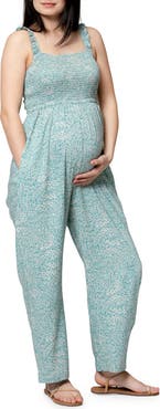Nom Maternity Marais Maternity Jumpsuit