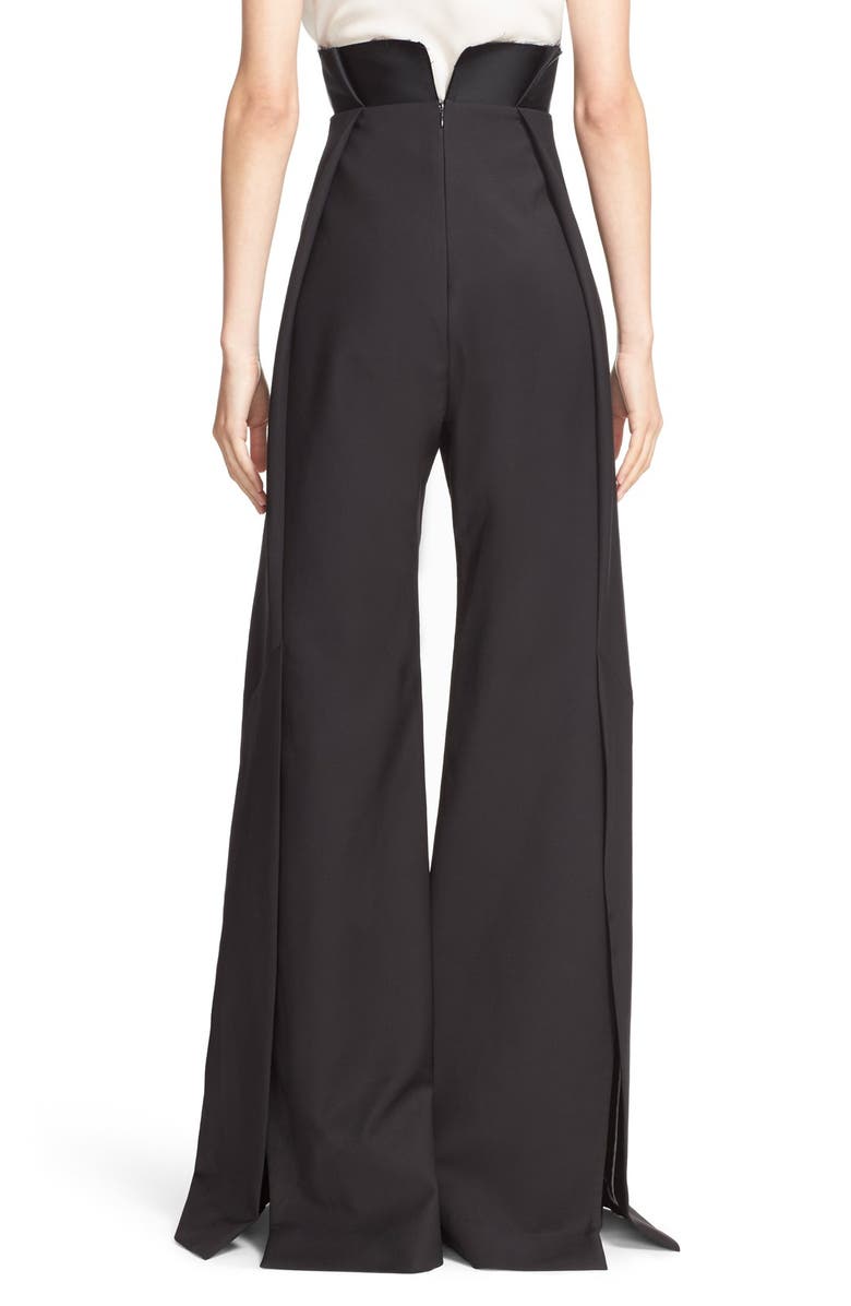 Ellery Star 80 Wide Leg Paperbag Pants, Alternate, color,