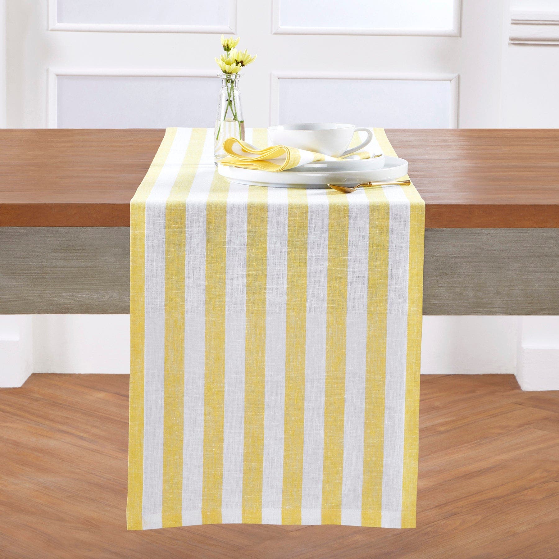Yellow and White