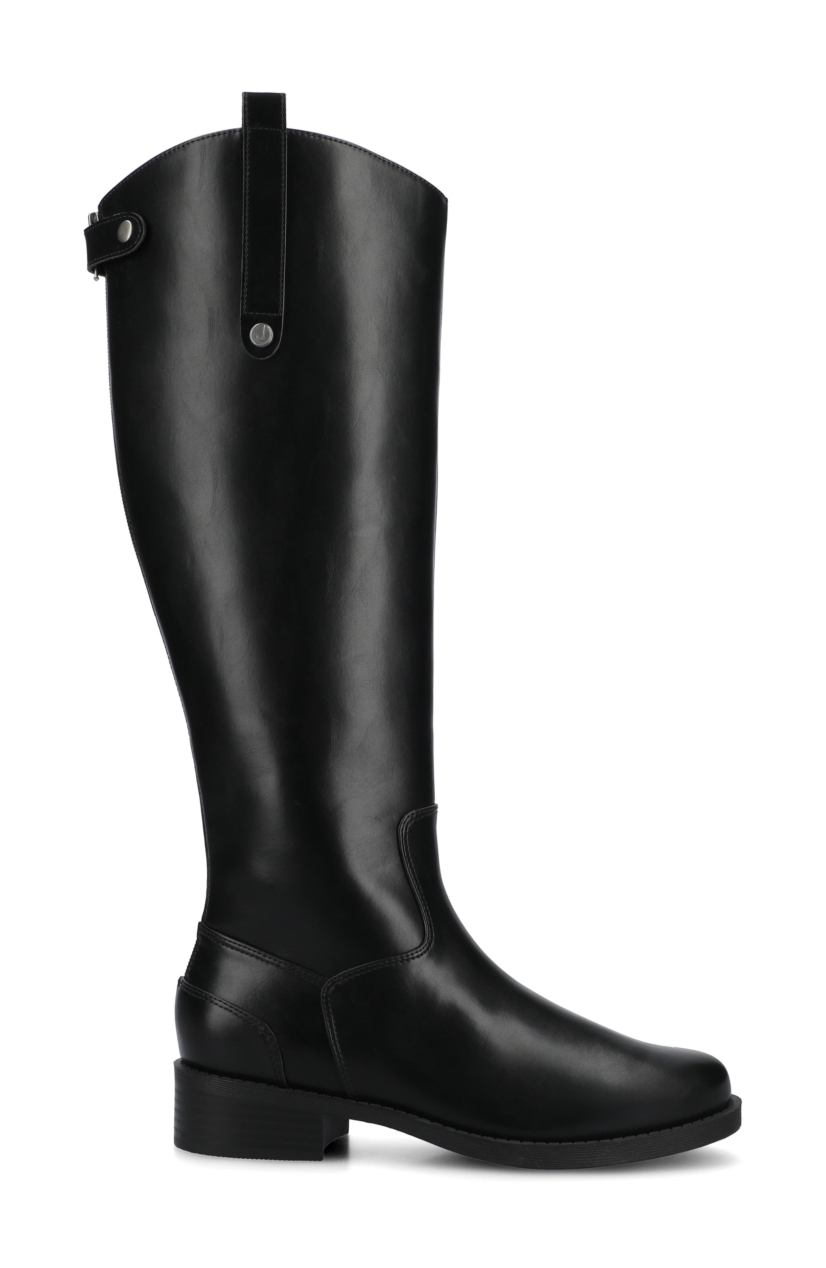 Journee Collection Gema Knee High Boot, Alternate, color, Black