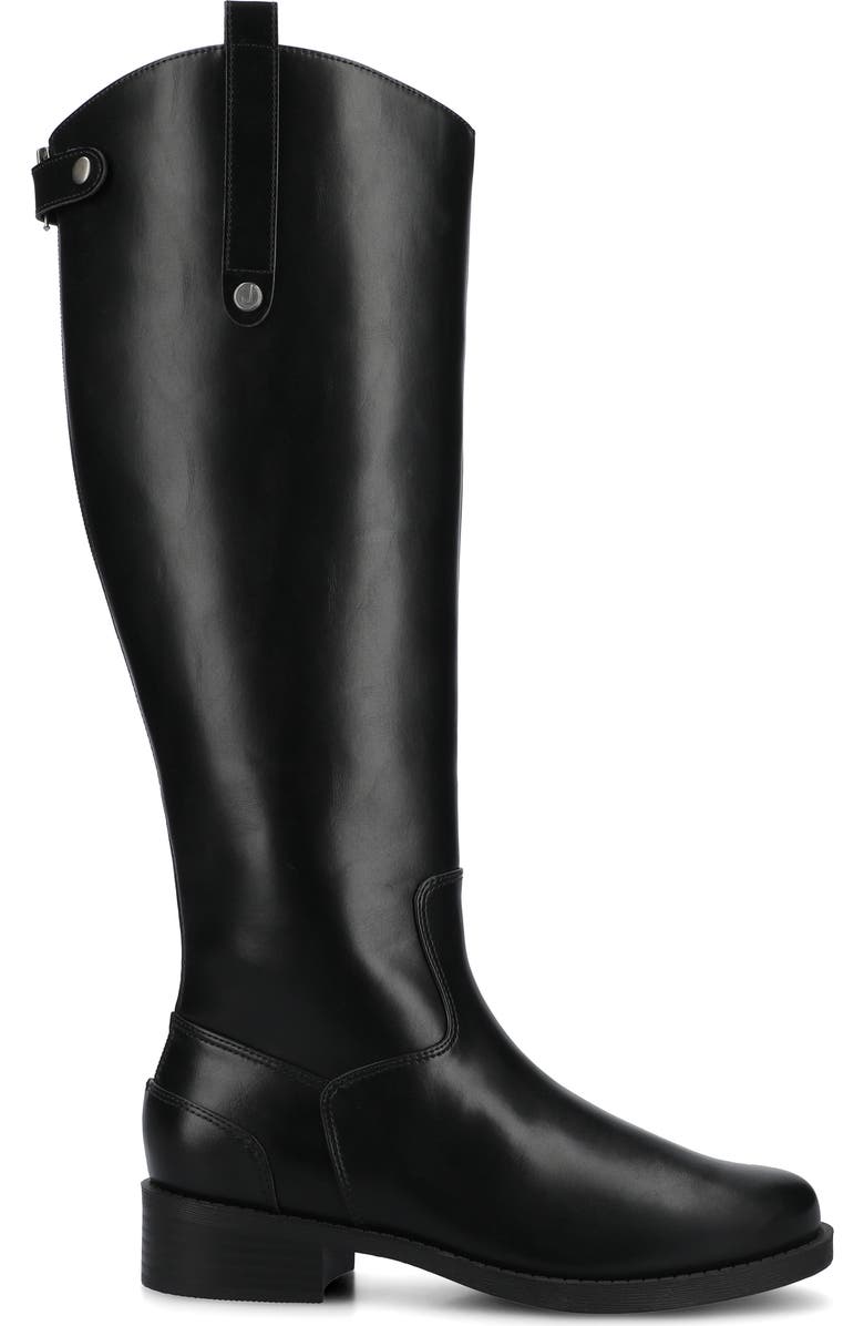 Journee Collection Gema Knee High Boot, Alternate, color, Black