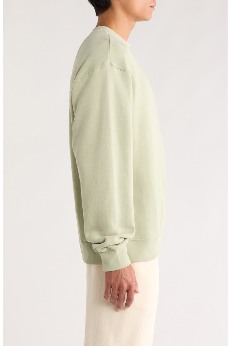 Scribe Cotton Sweatshirt, Alternate, color, SAGE