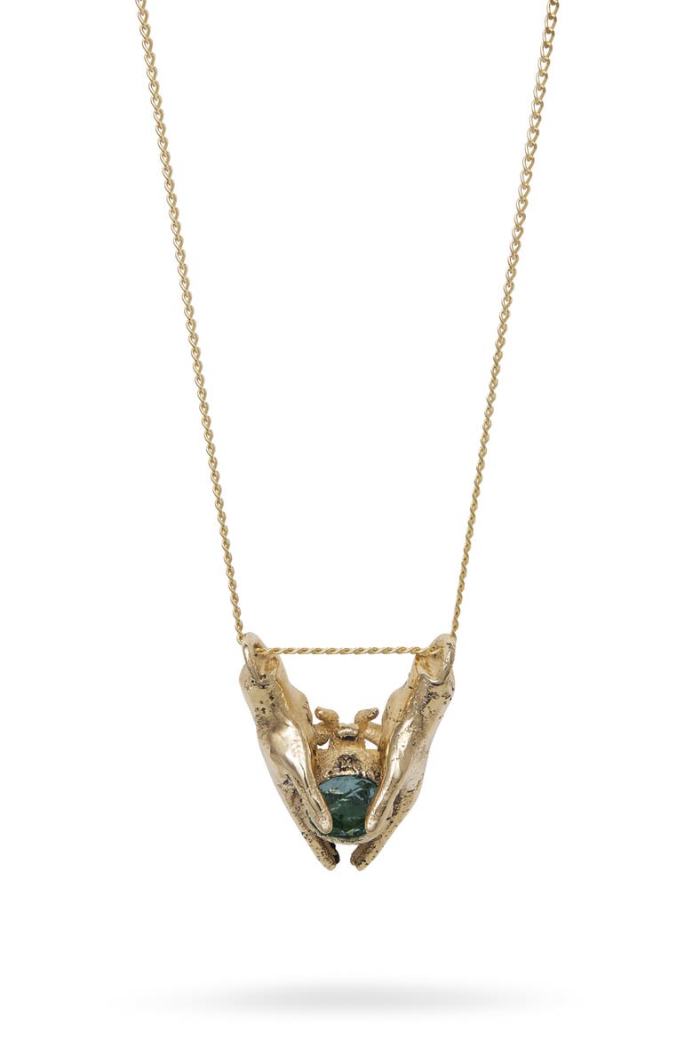For You  - Green Tourmaline, Main, color, 9ct Gold