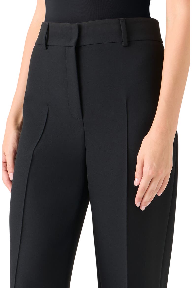 Stretch Jersey Straight Leg Pants, Alternate, color, BLACK