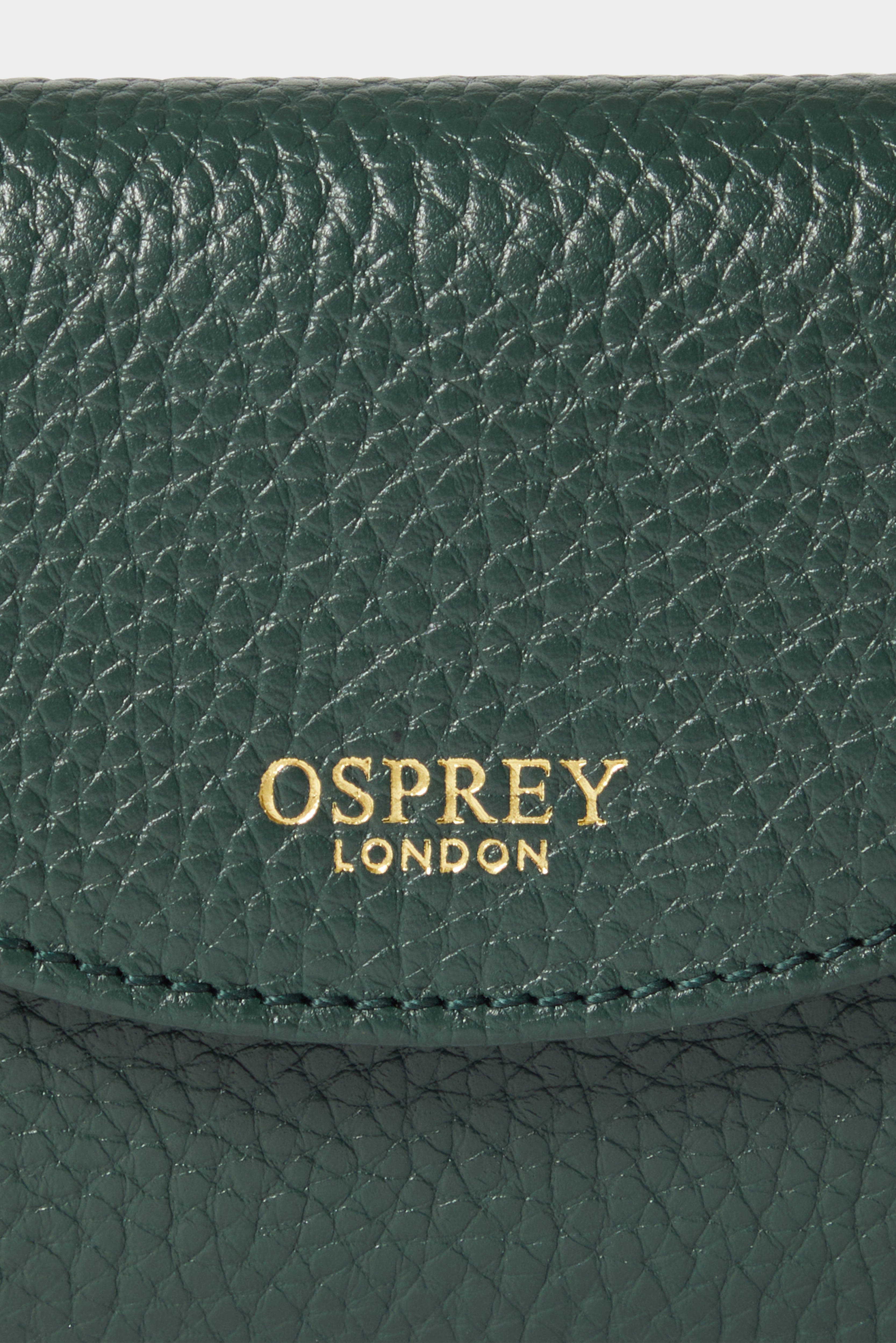 The Core Small Leather Matinee Wallet, Alternate, color, Forest