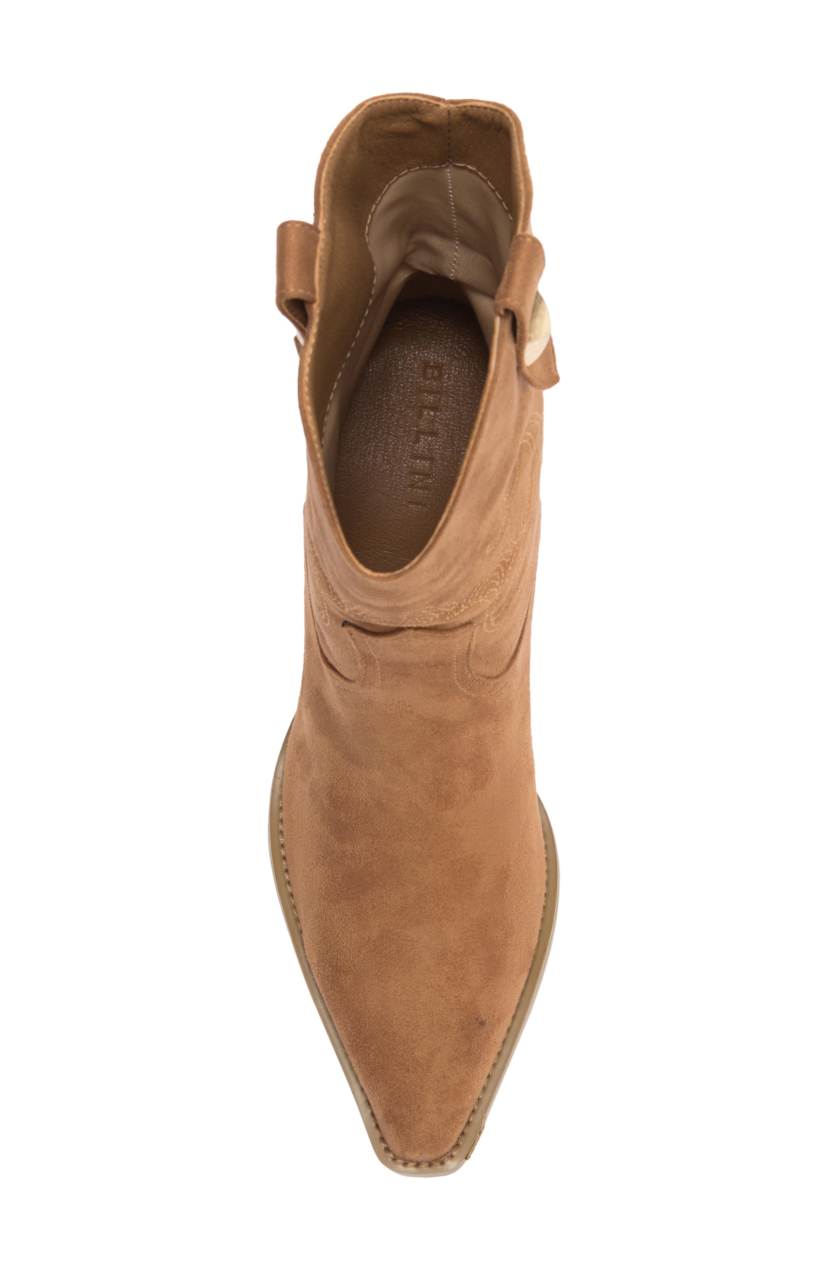 Darla Western Boot, Alternate, color, DARK TAN SUEDE