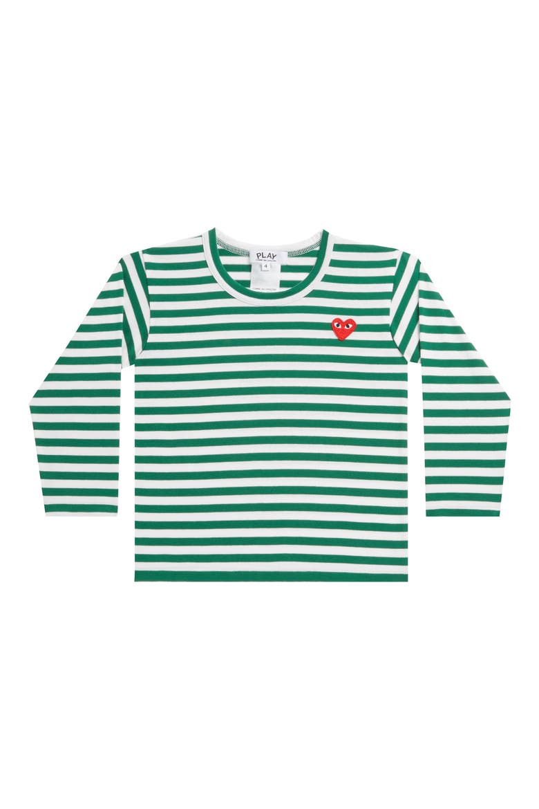 Stripe T-Shirt, Main, color, GREEN