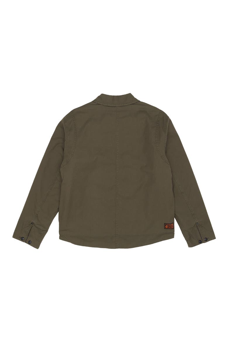 Workwear Heavy Zip Jacket, Alternate, color, WREN