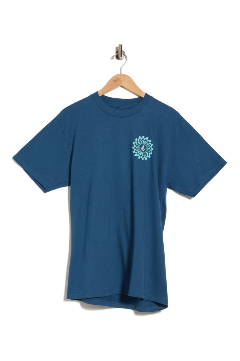 Rotator Cotton Graphic T-Shirt, Alternate, color, HARBOR BLUE
