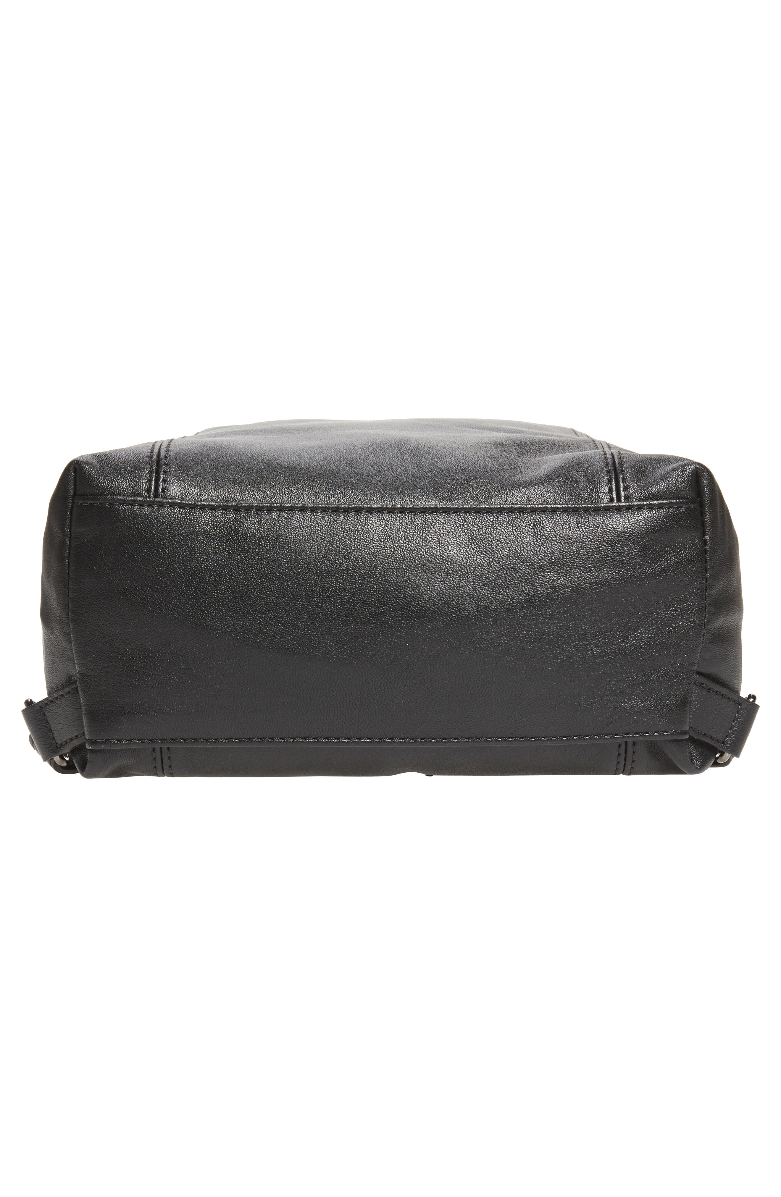 Longchamp Le Pliage Leather Backpack, Alternate, color, 