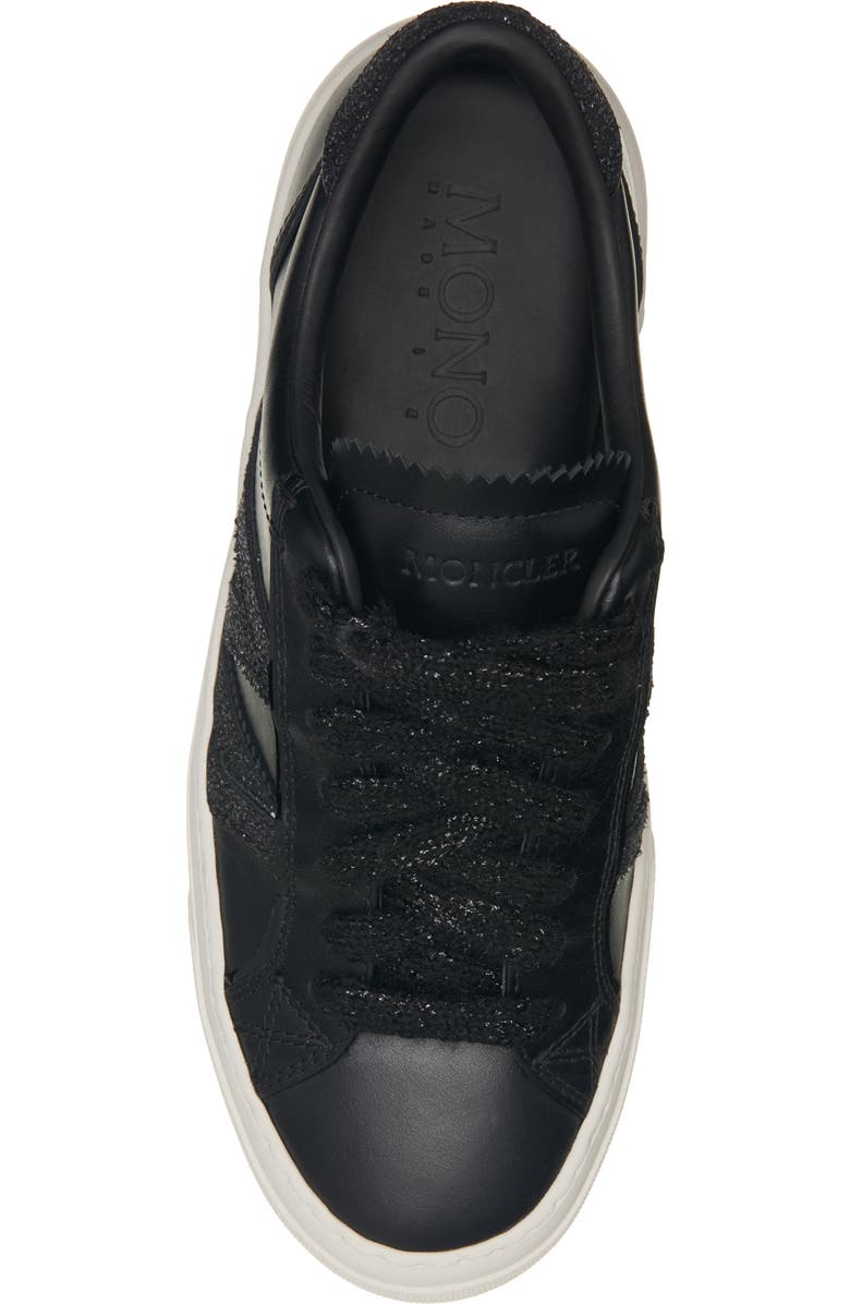 Moncler Monaco 2 Low Top Sneaker, Alternate, color, Black