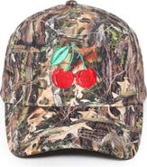 David & Young Cherry Embroidered Baseball Cap