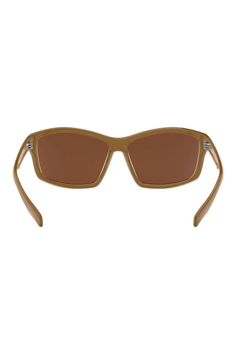66mm Rectangle Sunglasses, Alternate, color, OPAL BEIGE