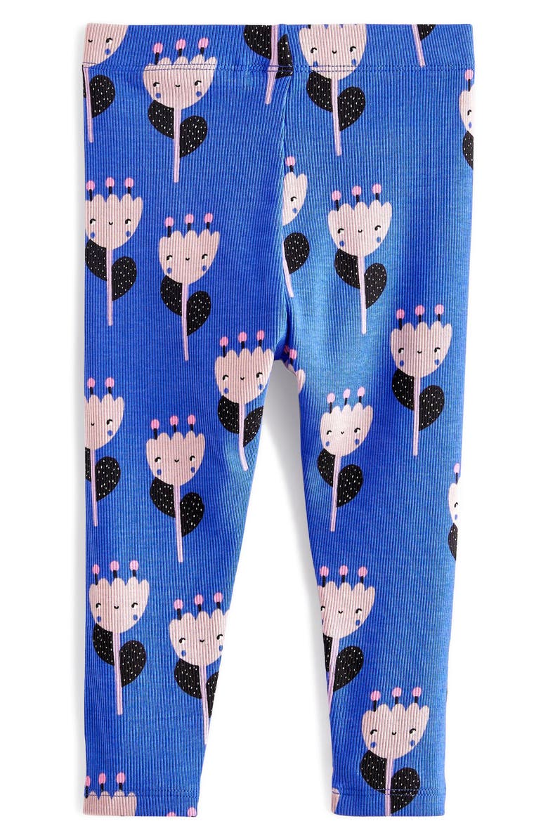 NEXT Kids' Rib Print Leggings, Alternate, color, 