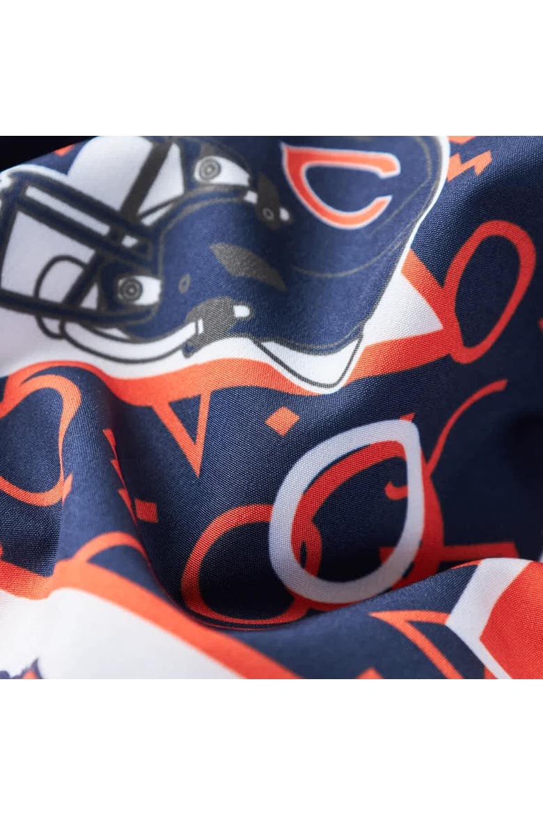 Men's Chubbies Navy Chicago Bears Game Day Fit Classic Lined Swim Trunks, Alternate, color, Navy