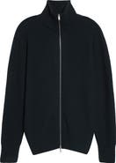 John Smedley Mallam Recycled Cashmere 
Merino Wool Zip Cardigan