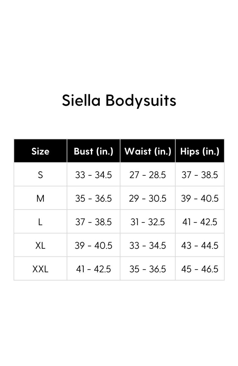 Siella Sexy Smooth Shaping Bodysuit, Alternate, color, 
