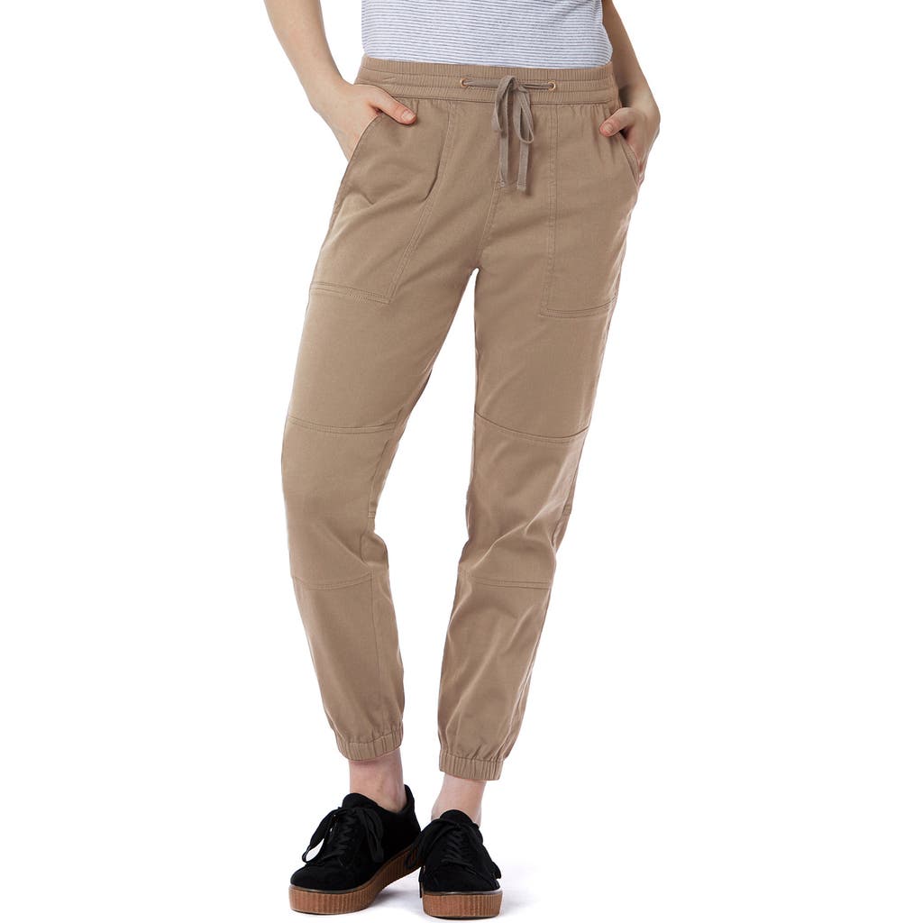 Supplies By Union Bay Demery Sateen Joggers In 228 Lt Walnut