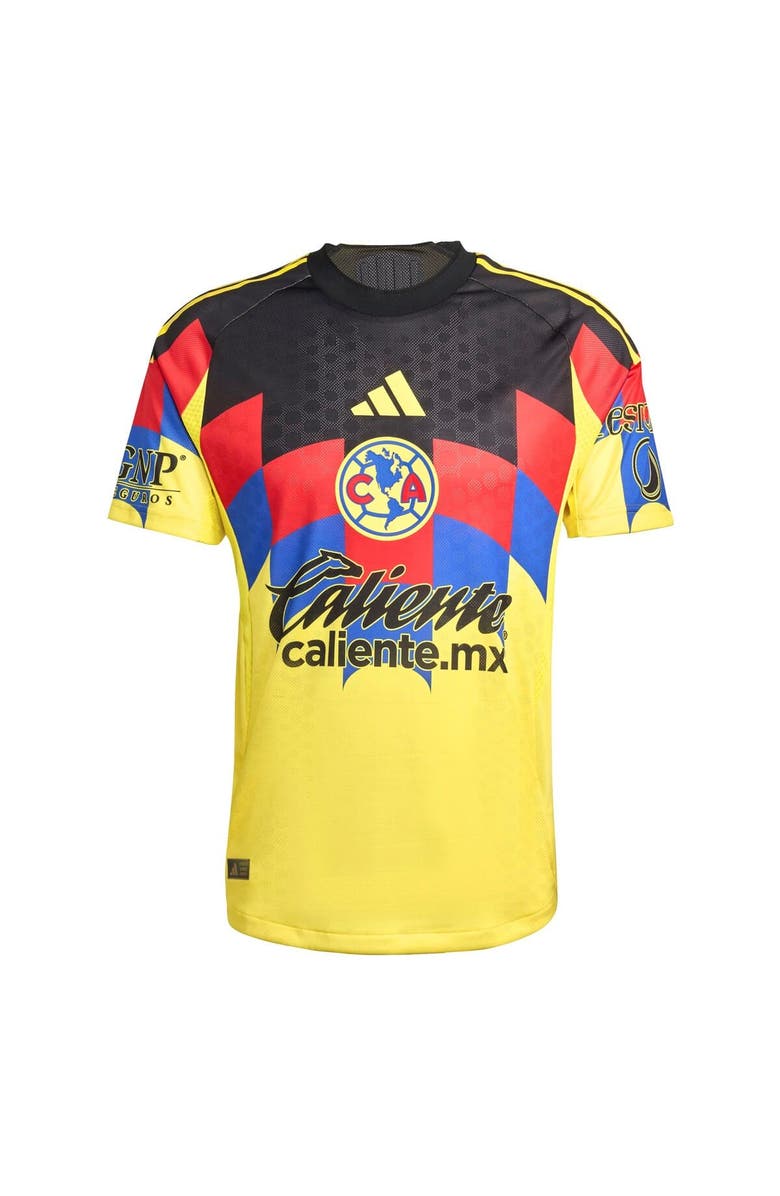 adidas Men's adidas Yellow Club America 2025/26 Home Authentic Jersey, Alternate, color, Yellow