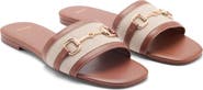 MANGO Buckle Slide Sandal