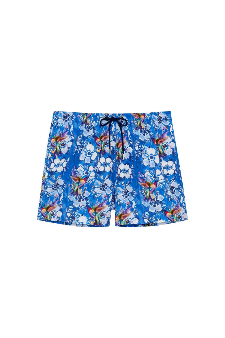 Colibris Beach Boxer, Main, color, Blue Print