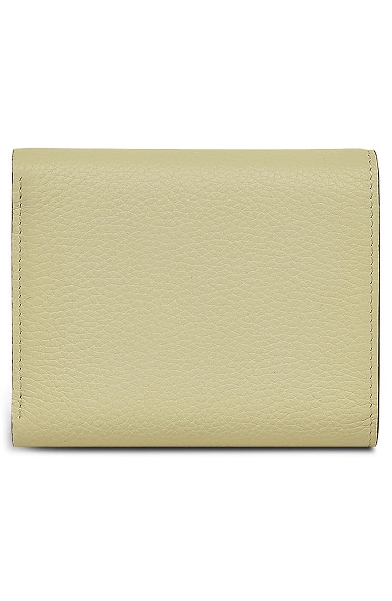 Radley Small Leather Flapover Wallet, Alternate, color, Parchment