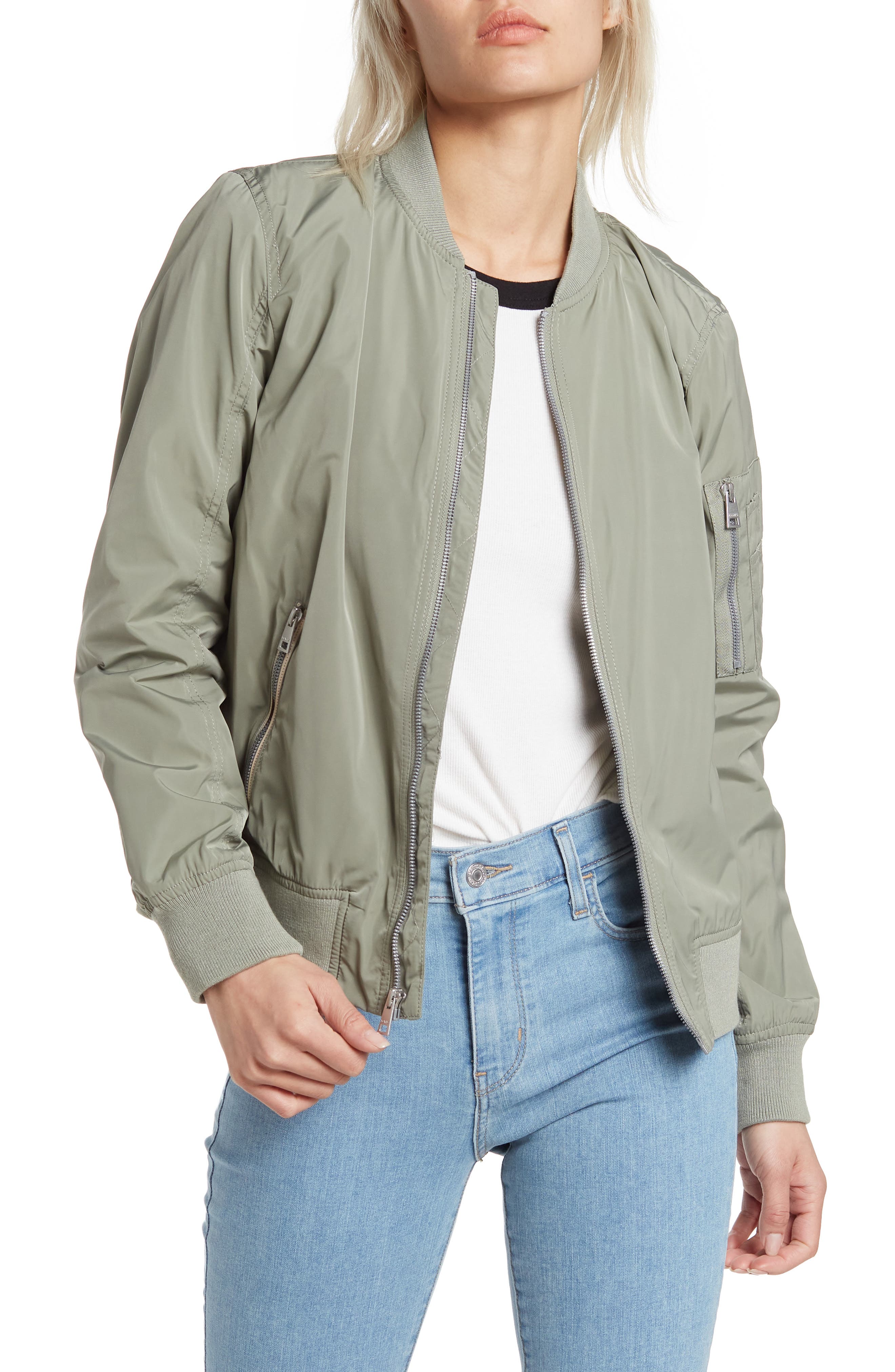 Levi's MA-1 Satin Bomber Jacket